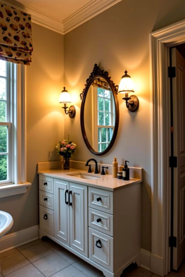 Period Authentic Lighting - 22 Vintage Bathroom Ideas