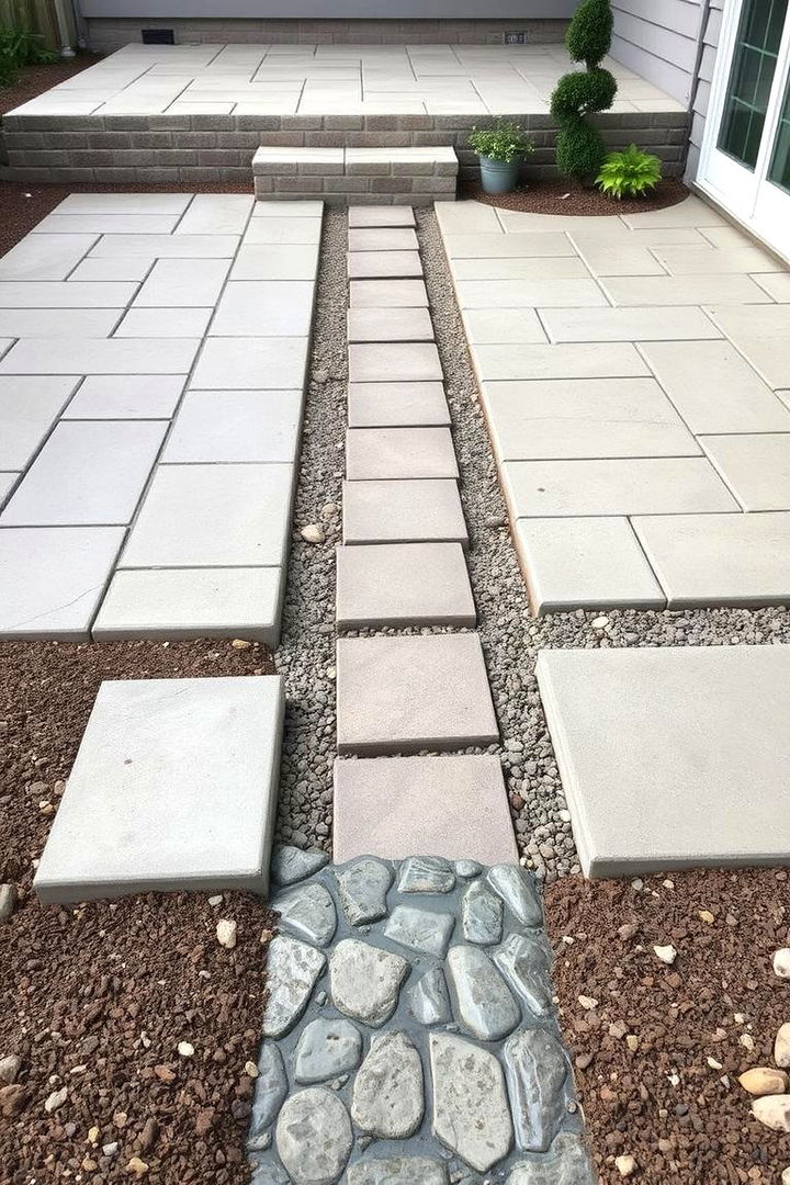 Permeable Pavers for Natural Drainage - 22 Raised Concrete Patio Ideas