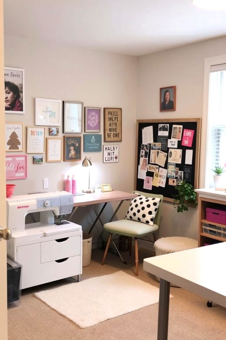Personal Creative Corner - 22 Sewing Room Ideas