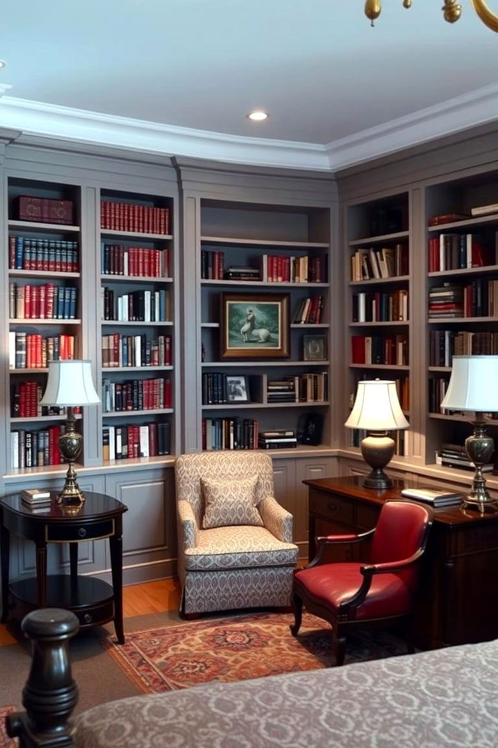 Personal Library Cove - 22 Bedroom Corner Ideas