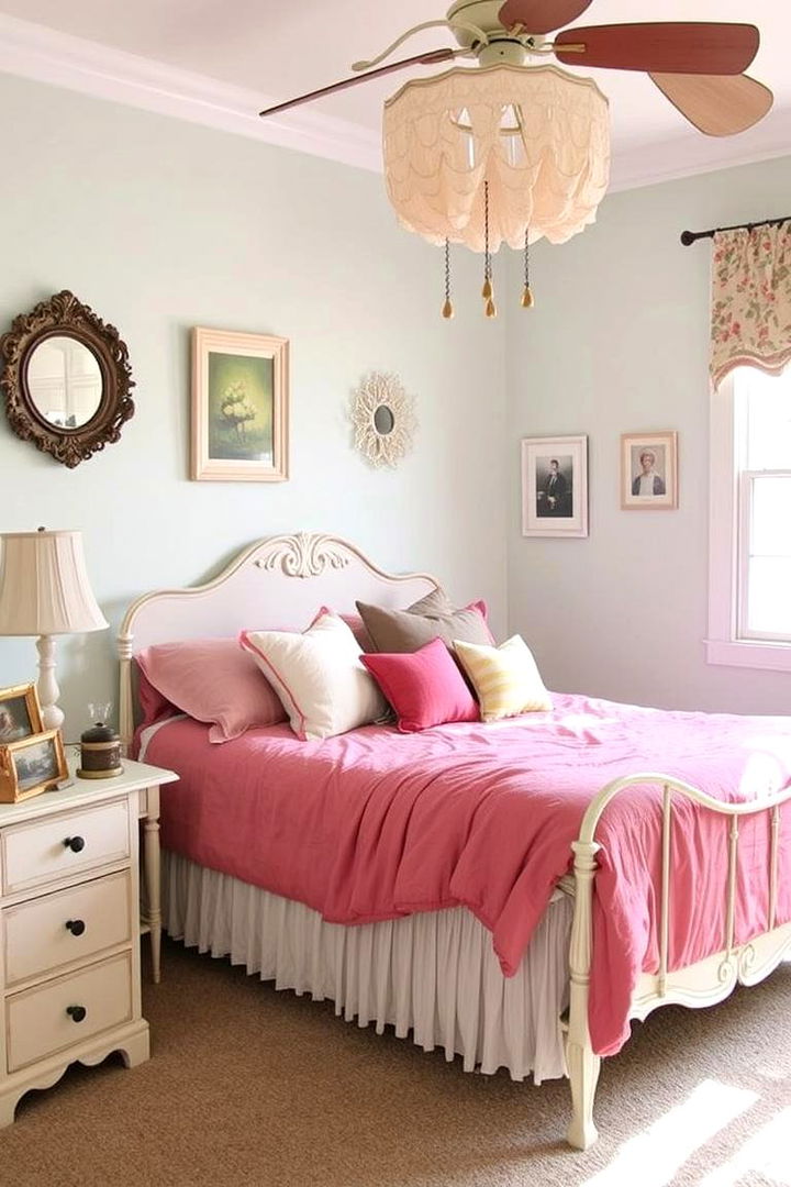 Personal Touch in Decor - 22 Shabby Chic Bedroom Ideas