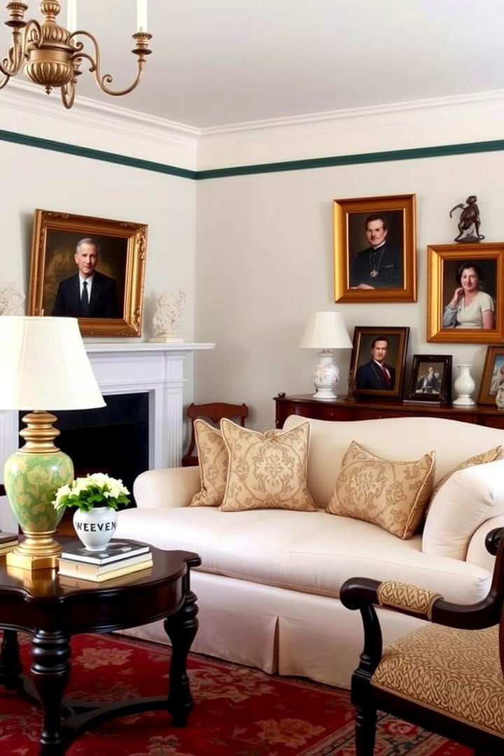 Personal Touch with Classic Accessories - 22 Formal Living Room Ideas