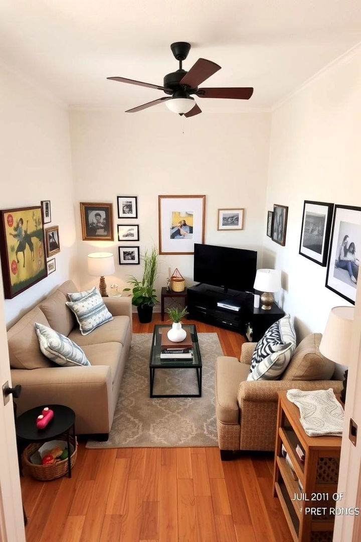 Personalize Your Living Area - 22 Small Living Room Ideas With Tv and Dining Table