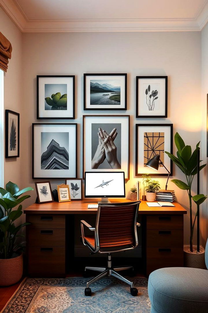 Personalized Art Spaces - 22 Home Office Decor Ideas