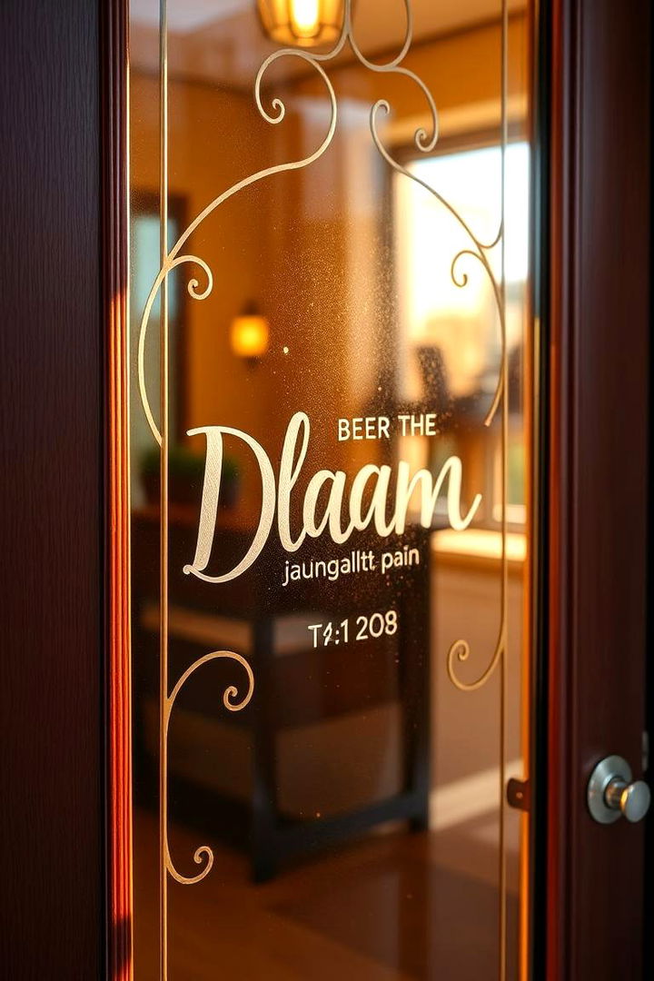 Personalized Artistic Impressions - 22 Glass Front Doors Ideas