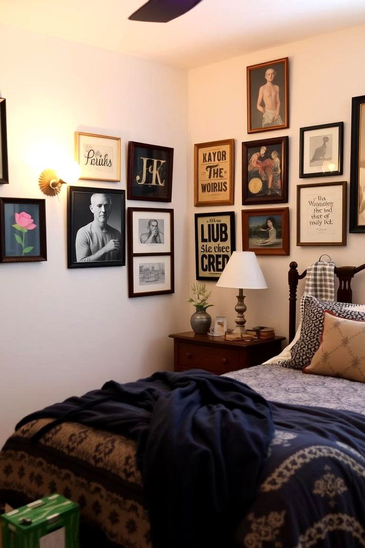 Personalized Artwork for Unique Character - 22 Relaxing Bedroom Ideas