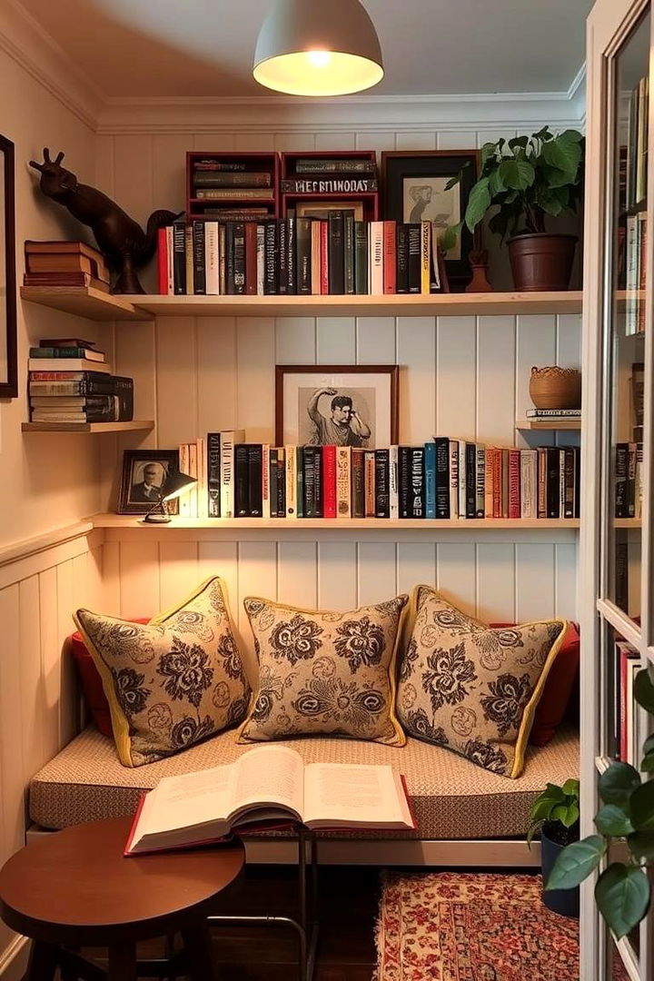 Personalized Book Nooks - 22 Boho Decor Ideas