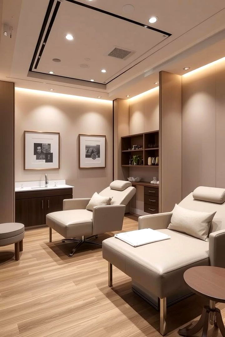 Personalized Client Zones - 22 Facial Room Ideas