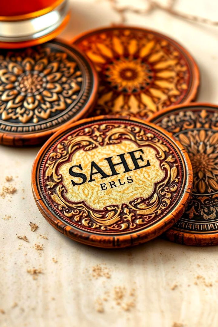 Personalized Coaster Set - 22 Family Gift Ideas