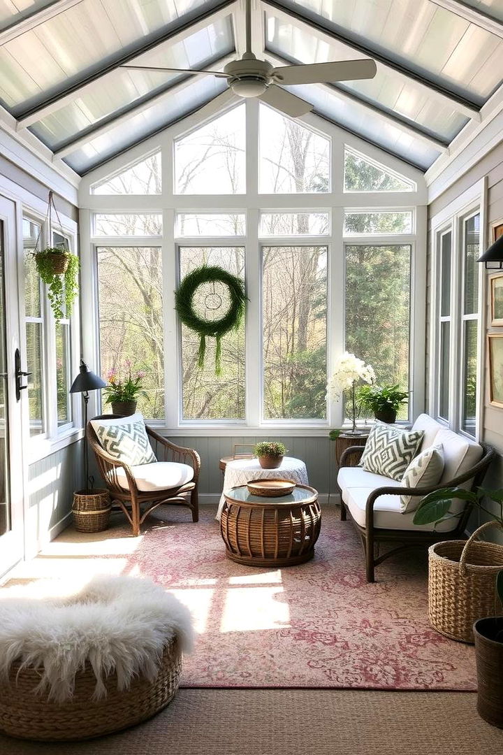 Personalized Comfort Corners - 22 Small Sunroom Ideas