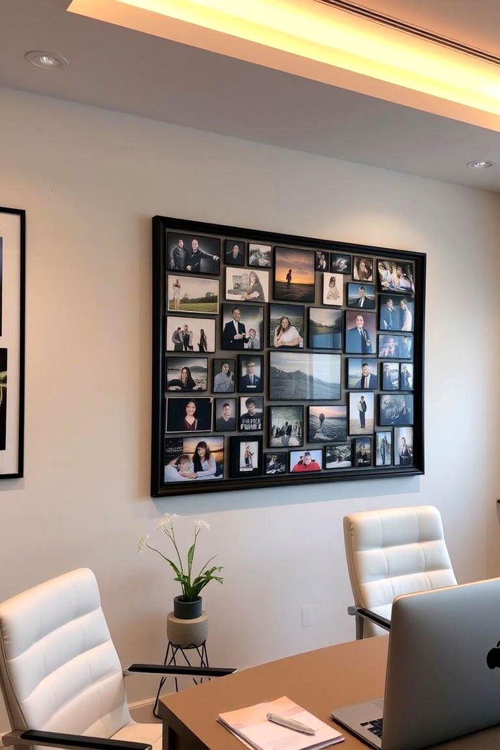 Personalized Commemorative Art - 22 Office Wall Decor Ideas