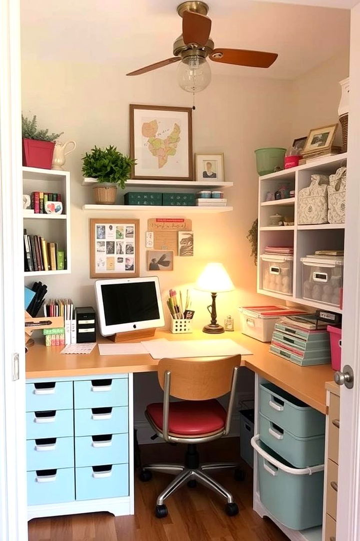 Personalized Craft Nooks - 22 Small Craft Room Ideas