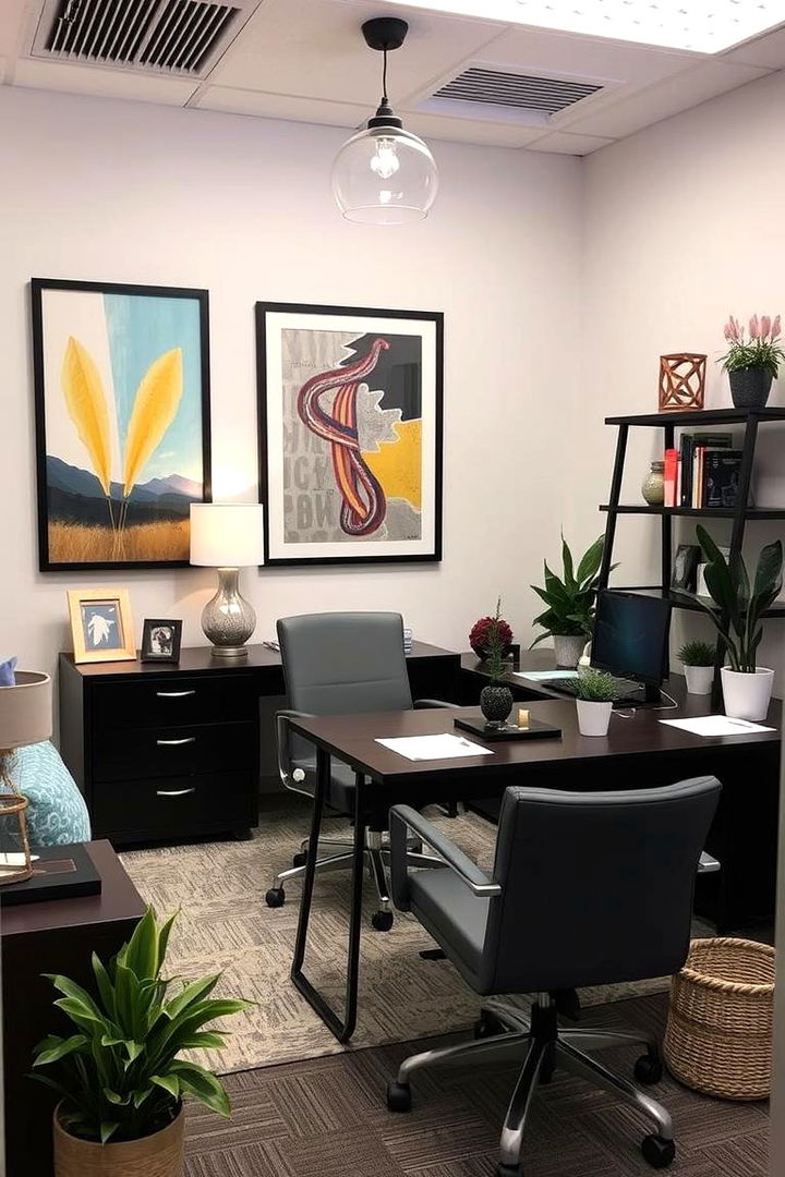 Personalized Creative Touches - 22 Modern Home Office Ideas