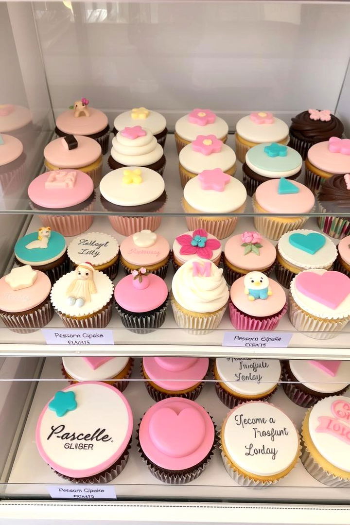 Personalized Cupcake Cases - 22 Wedding Dessert Ideas