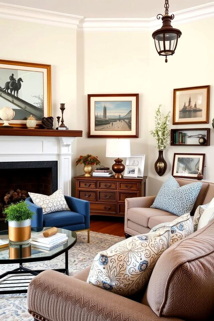 Personalized Custom Touches - 22 Pottery Barn Living Room Ideas