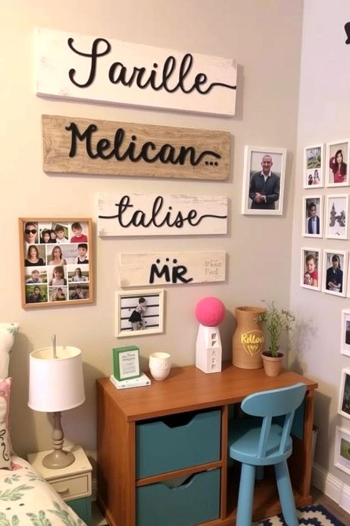 Personalized Decor Touches - 22 Kids Room Ideas