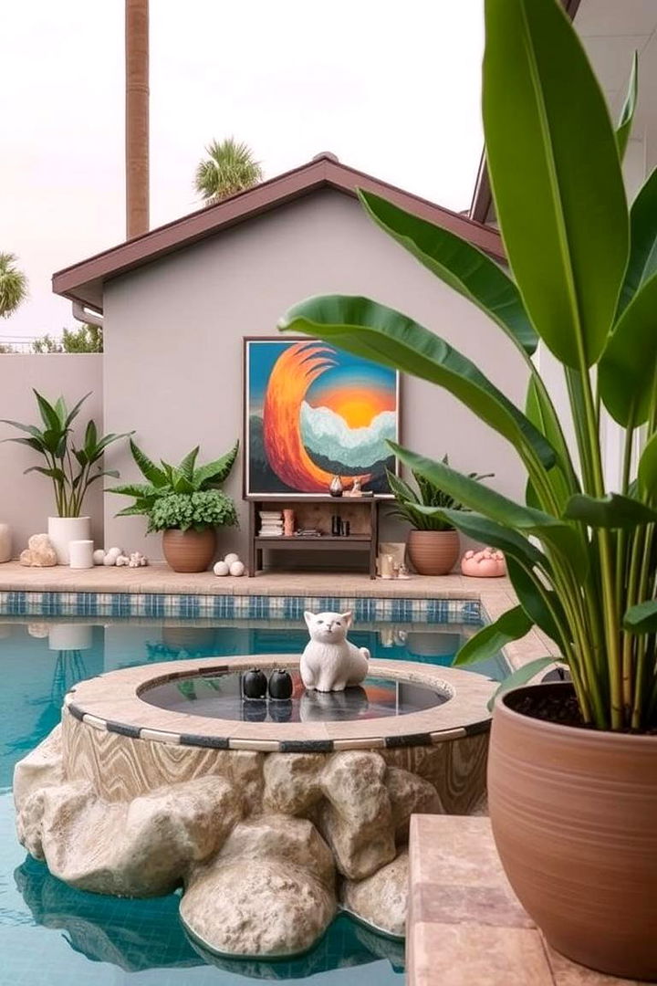 Personalized Decorative Accents - 22 Pool Decor Ideas