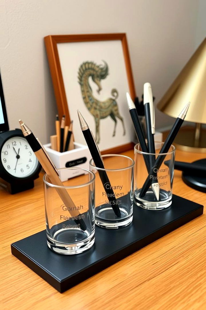 Personalized Desk Accessories - 22 Desk Organization Ideas