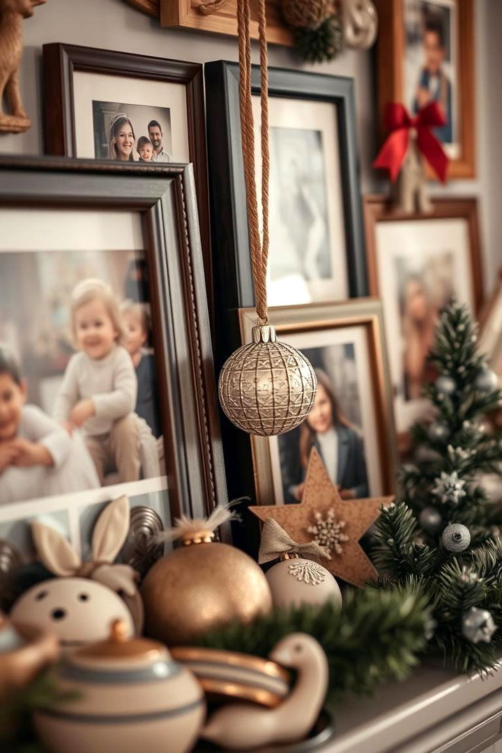 Personalized Family Display - 22 Thanksgiving Decor Ideas