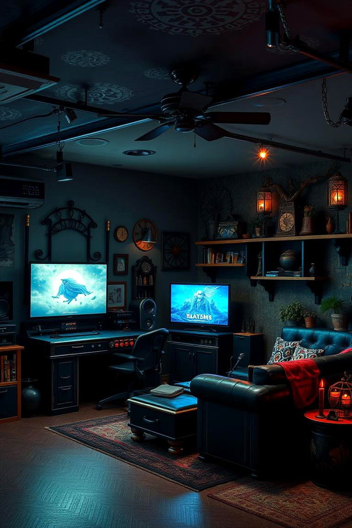 Personalized Fantasy Themes - 22 Garage Game Room Ideas
