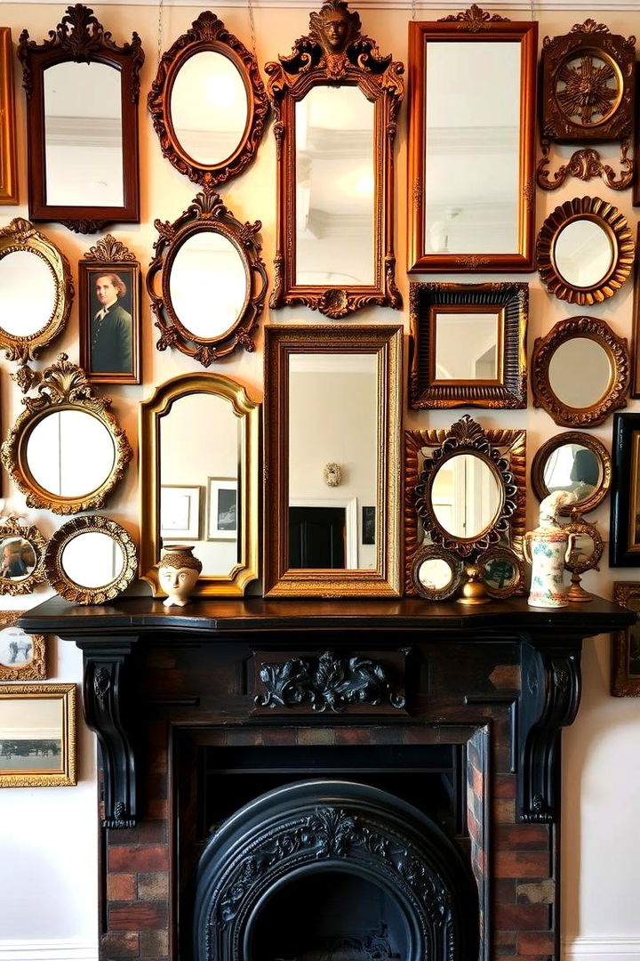 Personalized Gallery - 22 Mirror Over Fireplace Ideas