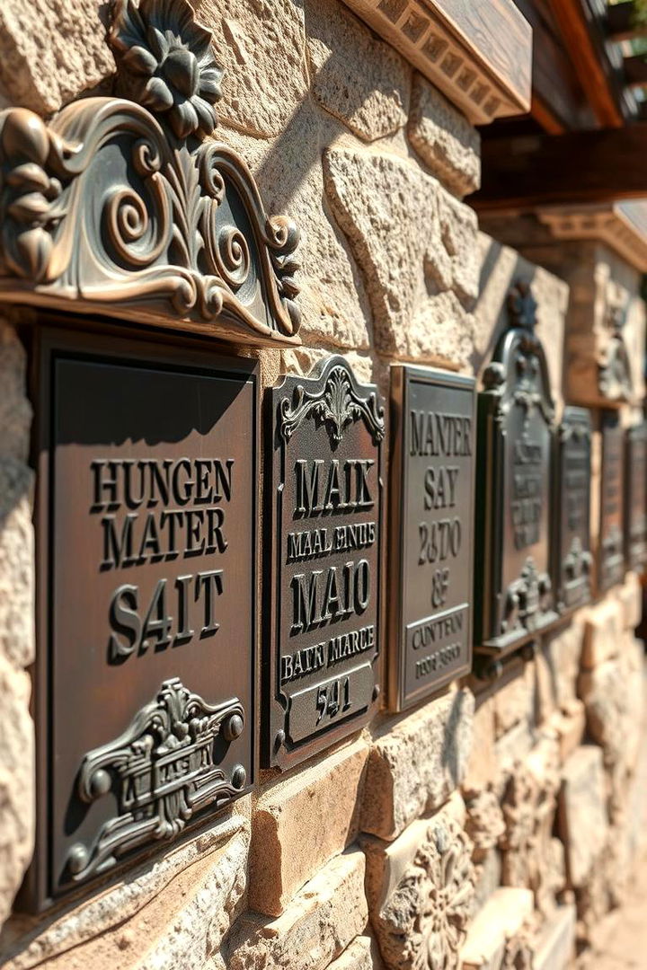 Personalized Garden Accents - 22 Mailbox Landscaping Ideas