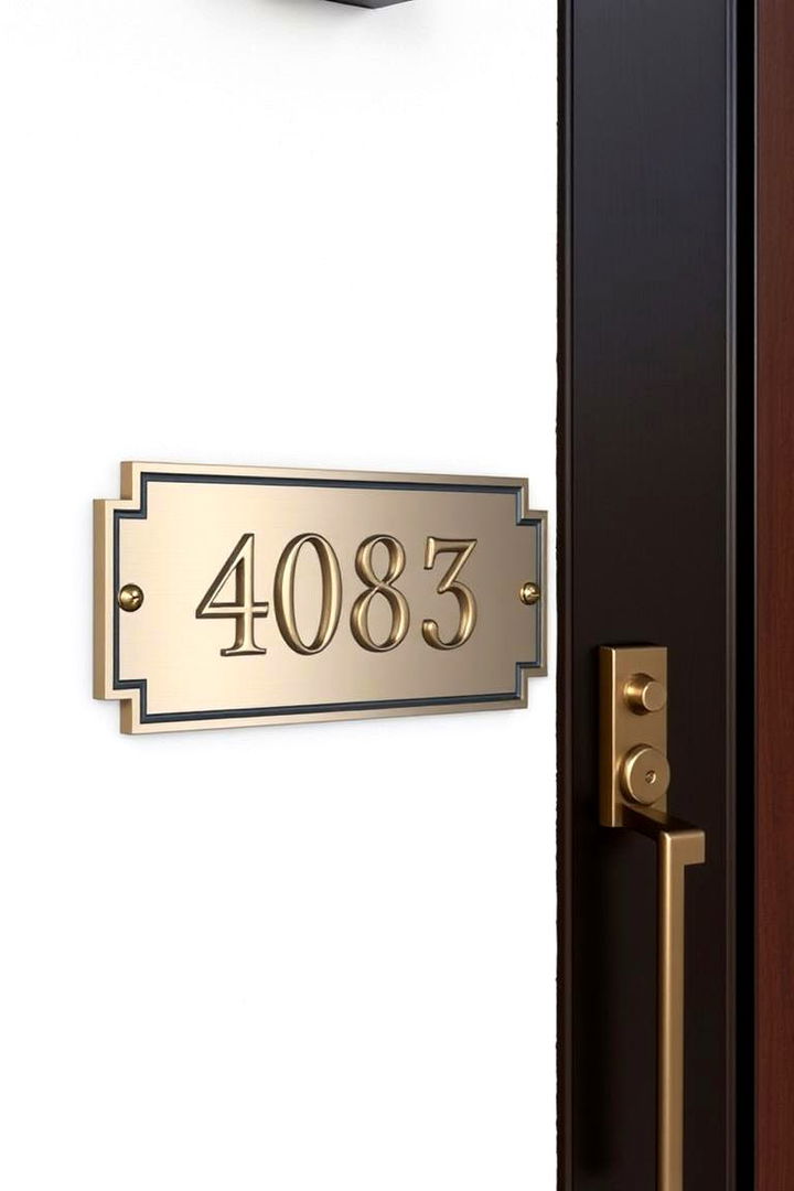 Personalized Home Address Plaque - 22 Personalized Wedding Gift Ideas