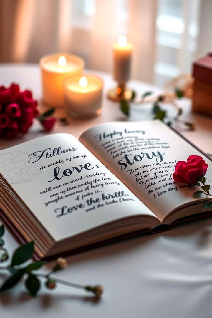 Personalized Love Story Book - 22 Personalized Wedding Gift Ideas