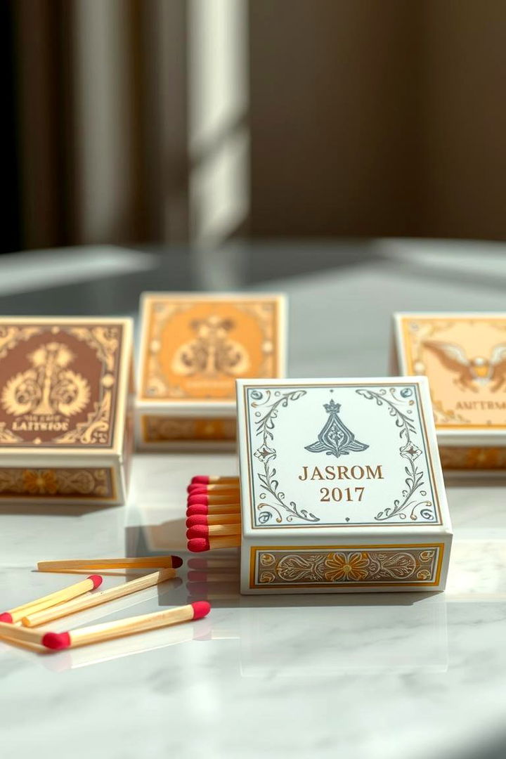Personalized Matchboxes - 22 Wedding Favors Ideas