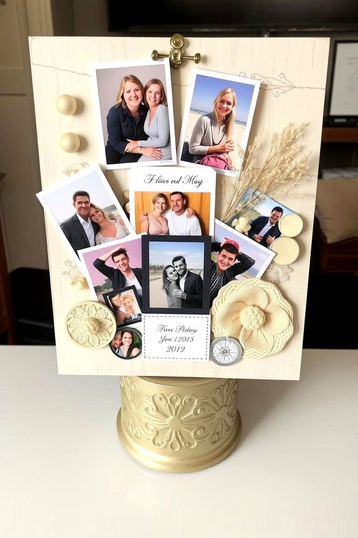 Personalized Memorabilia - 22 Centerpiece Ideas