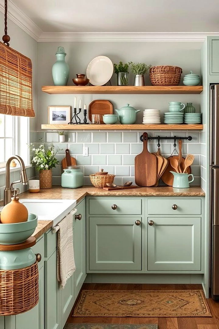 Personalized Mint Green Decor Touches - 22 Mint Green Kitchen Ideas