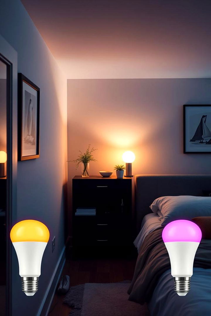 Personalized Mood Lighting - 22 Small Bedroom Lighting Ideas