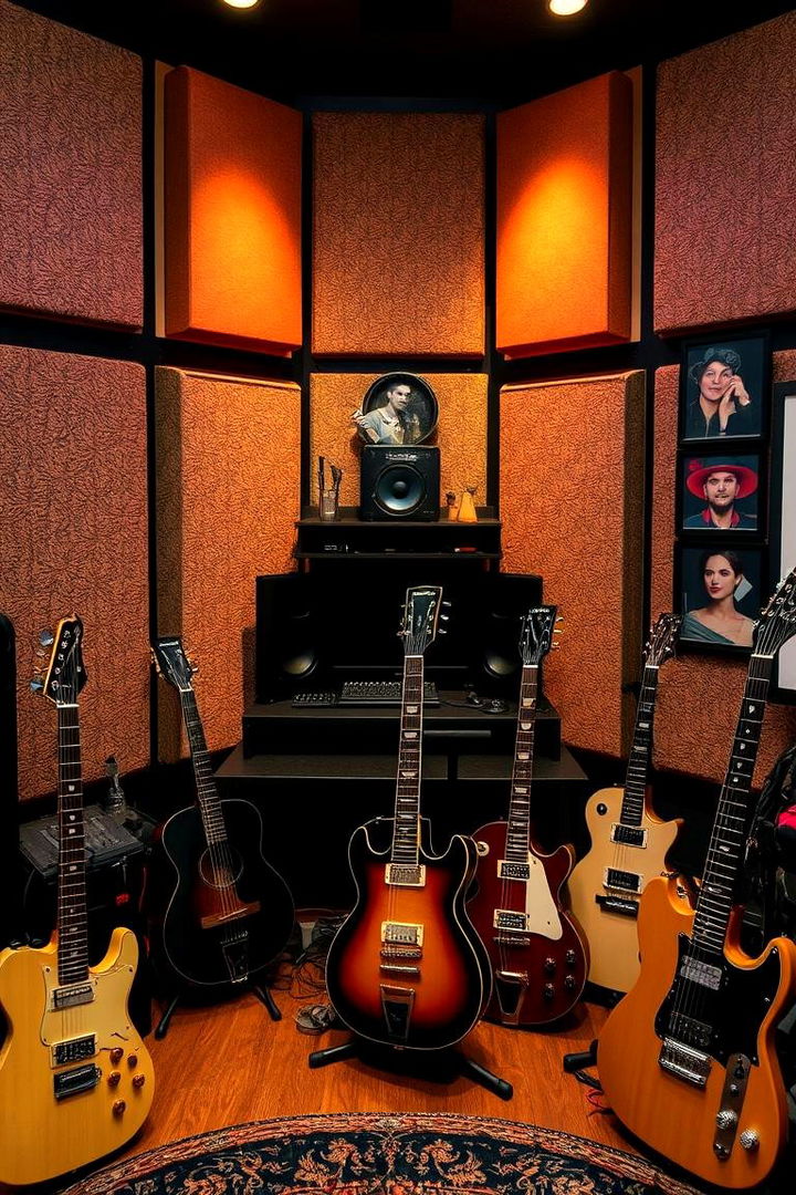 Personalized Music Studio Hub - 22 Man Cave Ideas