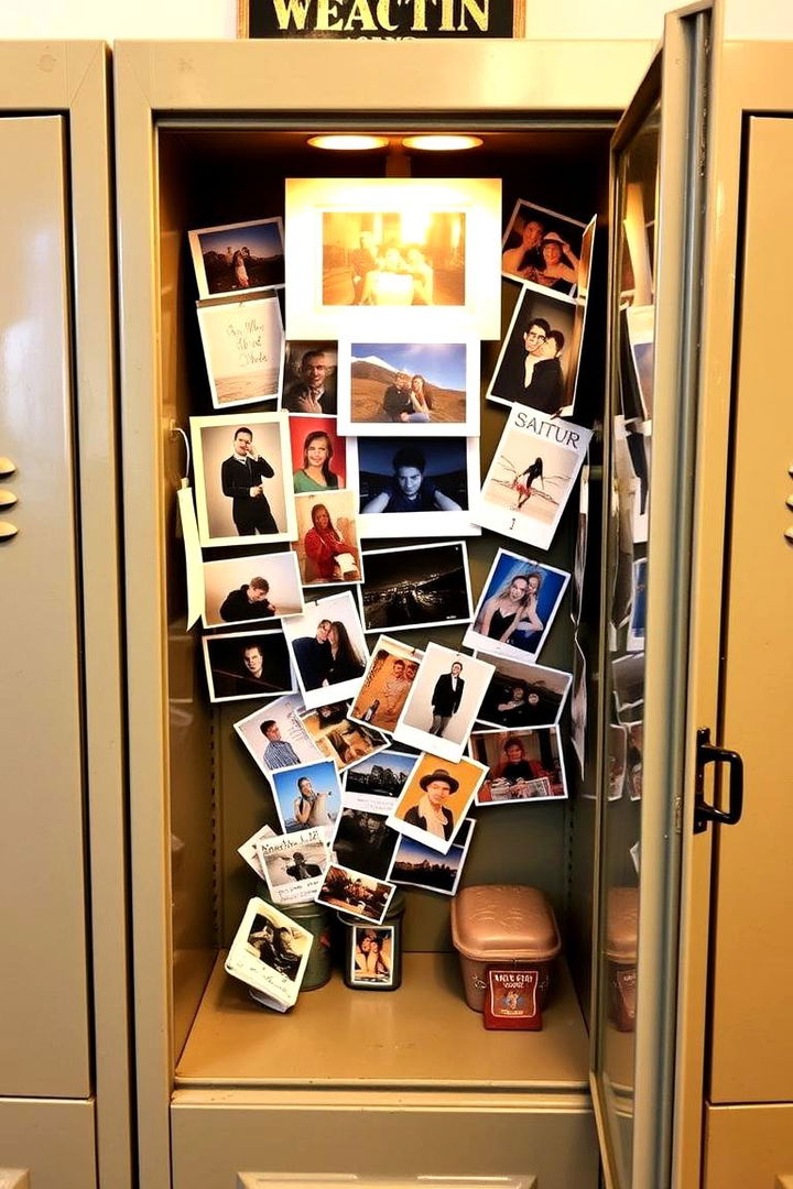 Personalized Photo Collage - 22 Locker Decor Ideas