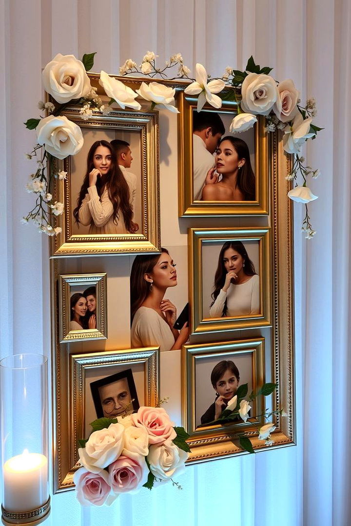 Personalized Photo Frame Centerpiece - 22 Graduation Centerpiece Ideas