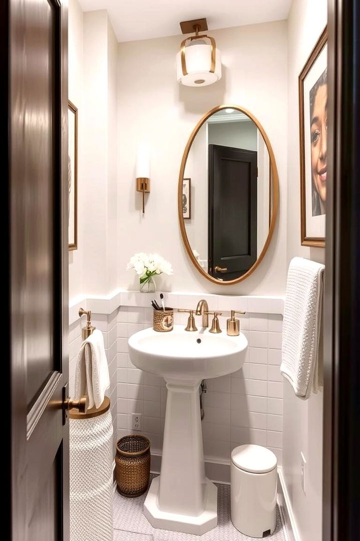Personalized Powder Room Accessories - 22 Powder Room Ideas