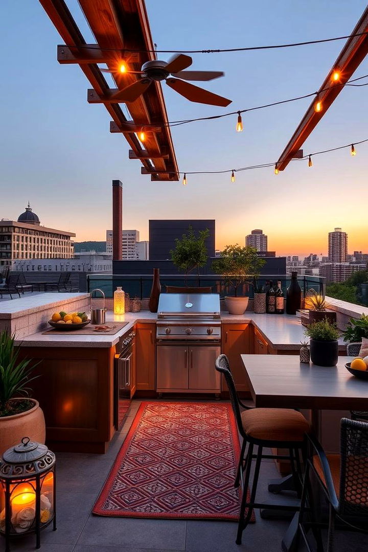 Personalized Rooftop Retreats - 22 Rooftop Kitchen Ideas