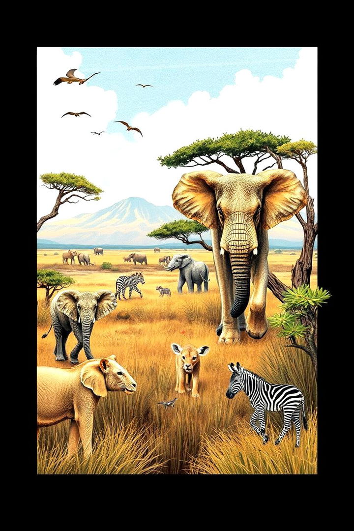 Personalized Safari Themed Art - 22 Safari Nursery Decor Ideas