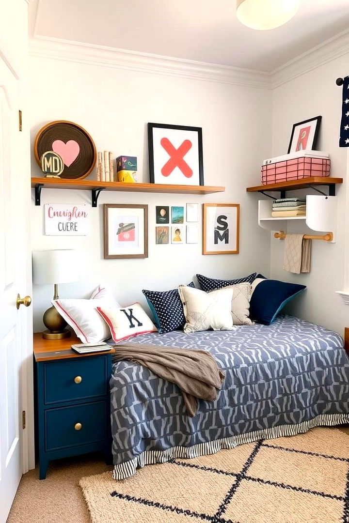 Personalized Spaces with Custom Accents - 22 Teen Bedroom Ideas