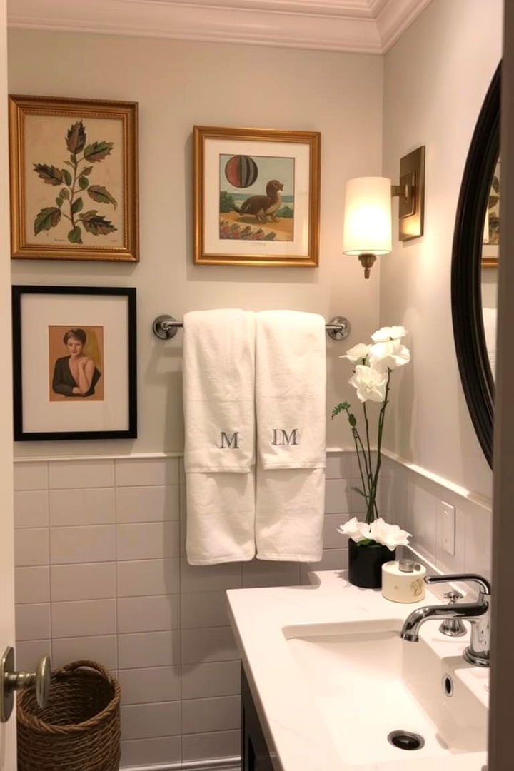 Personalized Touches - 22 Romantic Bathroom Ideas