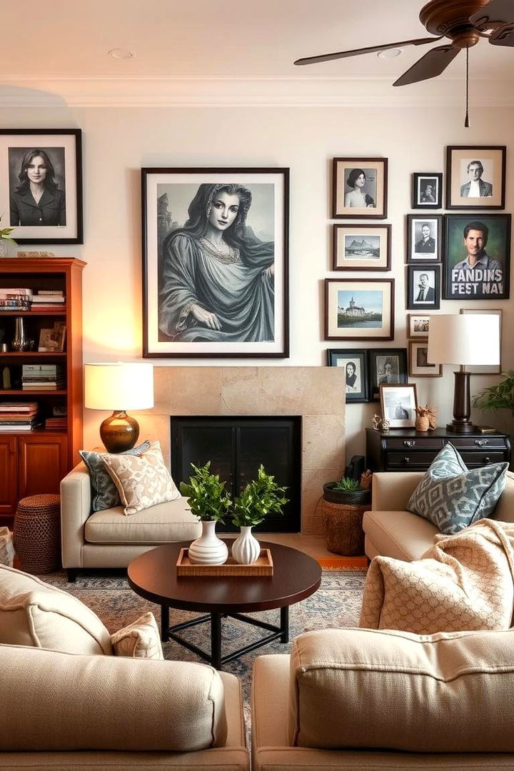 Personalized Touches - 22 Simple Living Room Ideas