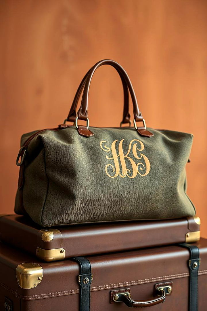 Personalized Travel Bag - 22 Last Minute Wedding Gift Ideas