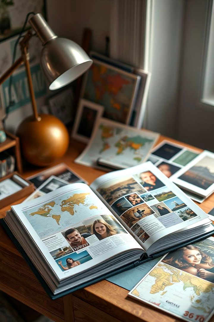 Personalized Travel Scrapbook - 22 40th Wedding Anniversary Gift Ideas