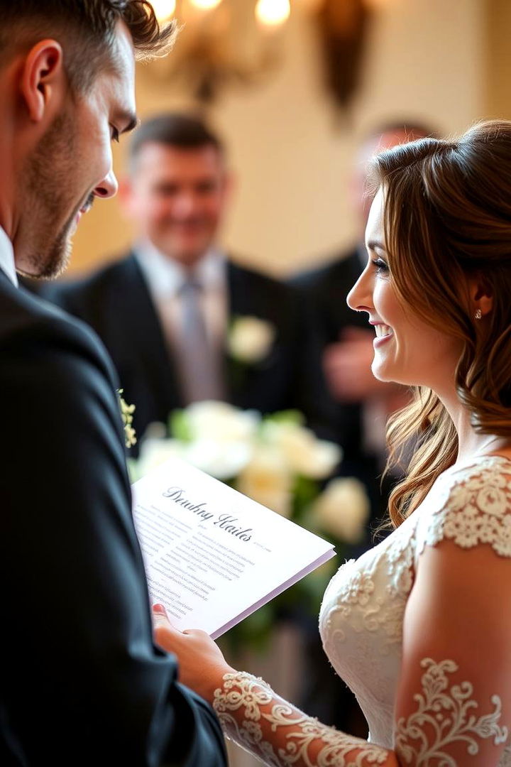 Personalized Vows and Banter - 22 Glamorous Wedding Ideas