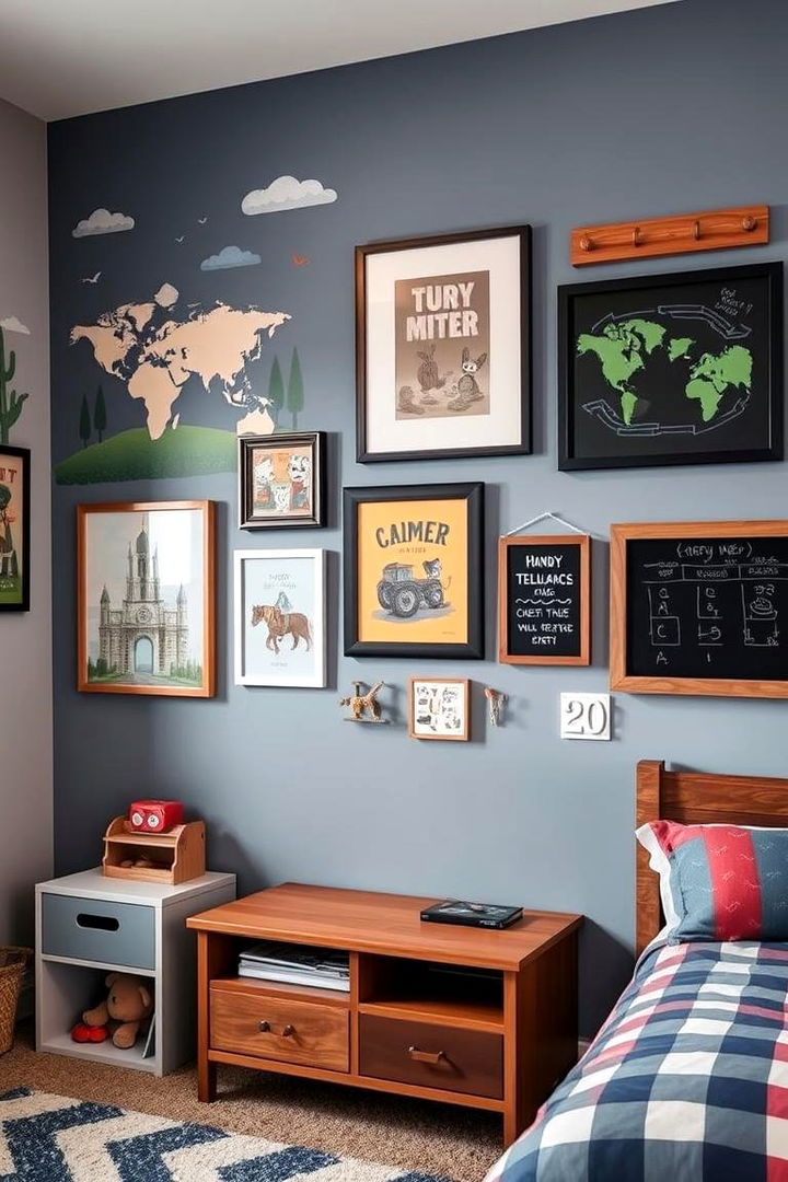 Personalized Wall Art - 22 Boys Room Ideas