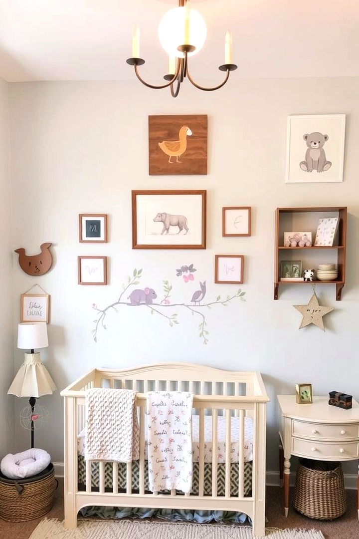 Personalized Wall Art Touches - 22 Twin Nursery Ideas