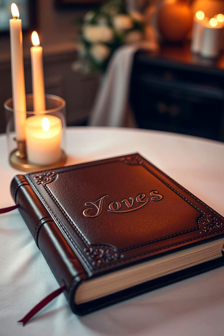 Personalized Wedding Vows Book - 22 Personalized Wedding Gift Ideas