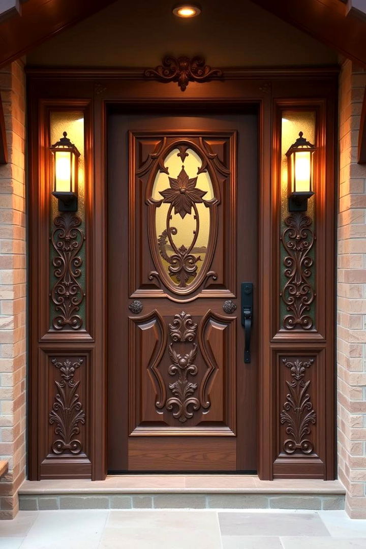 Personalizing with Custom Finishes - 22 Brown House Front Door Colors