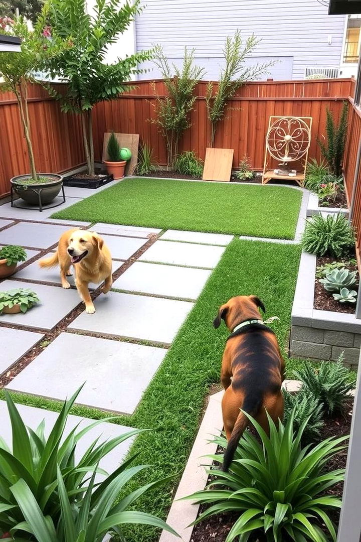 Pet Friendly Design - 22 L Shaped Backyard Ideas