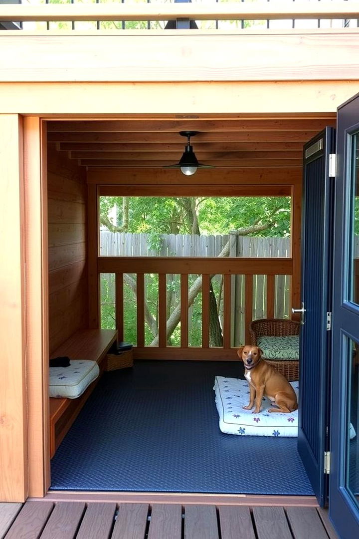 Pet Friendly Under Deck Hideaway - 22 Under Deck Ideas